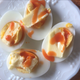 Hard-boiled eggs with butter and hot sauce is a top-tier breakfast.